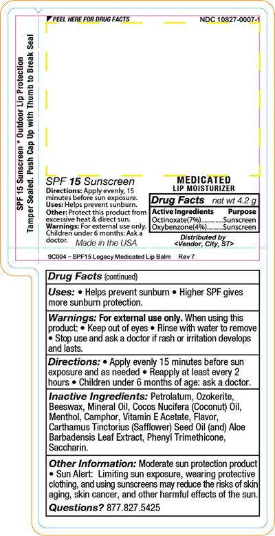 Yml Beeswax Spf15 Flavored Lip Balm (9c.7 Medicated Template Only)